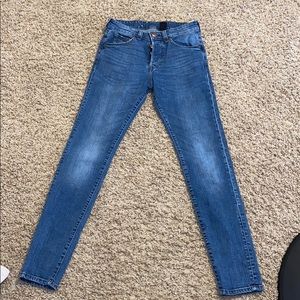 H&M | Skinny Low Waist Blue Jeans